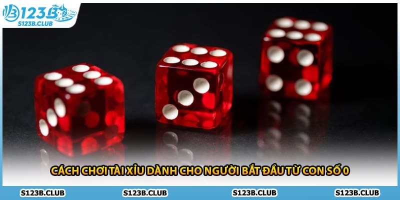 Chơi tài xỉu và cách tính điểm chuẩn xác nhất tại 123B