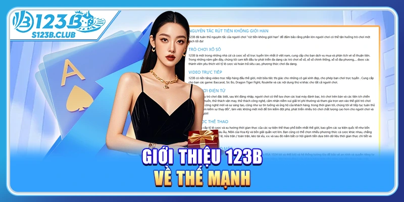 Giới thiệu 123b về thế mạnh